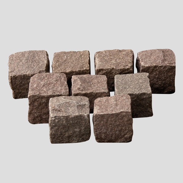 Granit Manga rot Pflastersteine