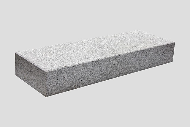 Granit hellgrau Blockstufen